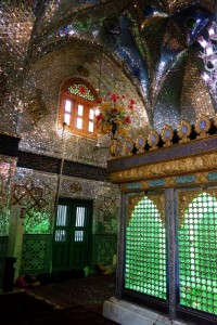 Inside Imamzadeh Peighambariye in Qazvin
