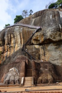 Lion's Paws at Sigiriya Rock