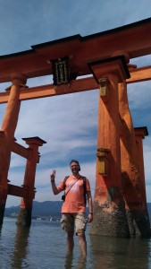 Floating torii at Miyajima