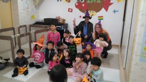 Halloween Party at a kindergarten in Sapporo