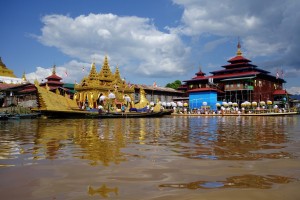 Phaung Daw Oo festival at Inle Lake