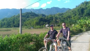 Cycling around Mai Chau