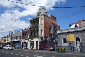 Street art in Fitzroy (Melbourne) by Adnate