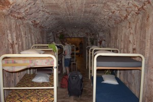 Underground hostel at Coober Pedy