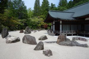 Banryutei Rock Garden at Kongōbuji in Koyasan