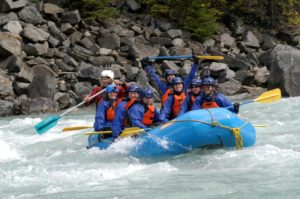 River Rafting Action